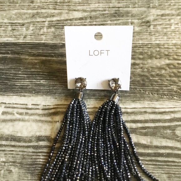 Loft Earrings Beaded Dangle New - Picture 2 of 4